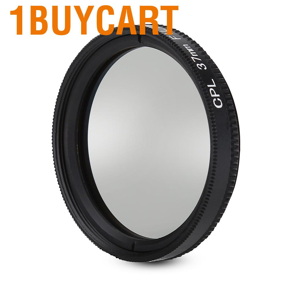 Bộ lọc hiệu ứng 37mm kèm nắp đậy bảo vệ cho ống kính máy ảnh Xiaomi Yi 4k/4k+/Lite