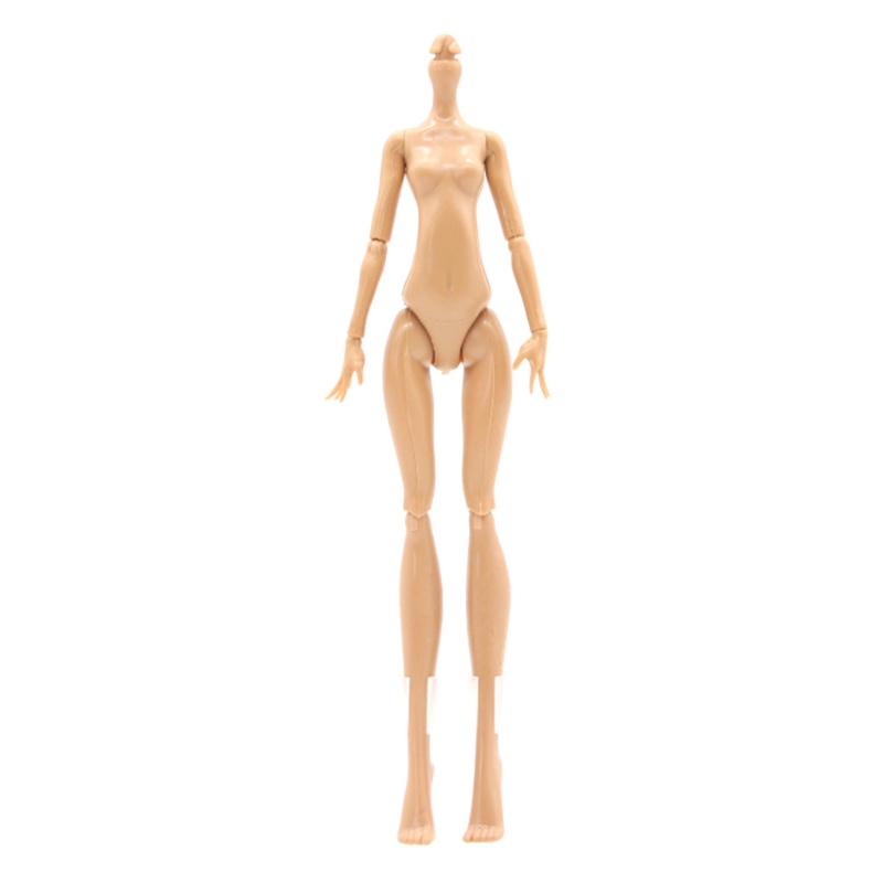 Bộ Đồ Chơi Búp Bê Nữ Màu Nude Dùng Dạy Học DIY