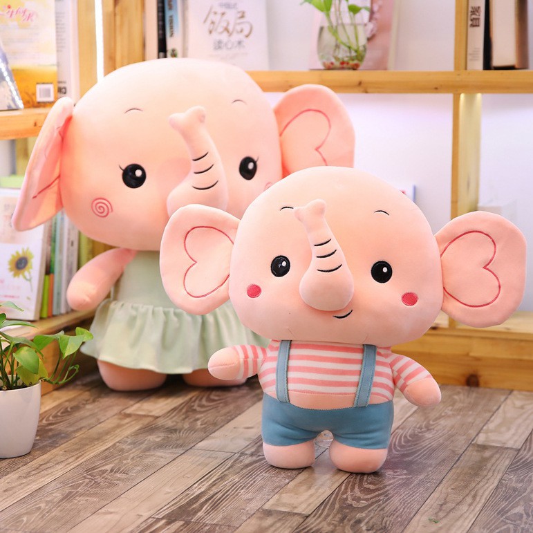 Gấu Bông Voi Con Dễ Thương Cute 25 cm