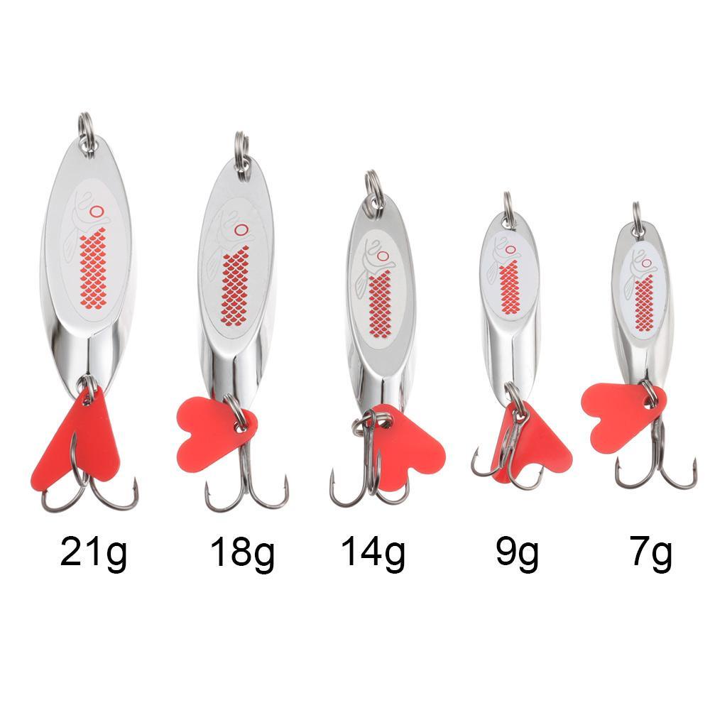 Mồi Câu Cá Giả Đính Sequin Lấp Lánh 7 / 10 / 14 / 18g