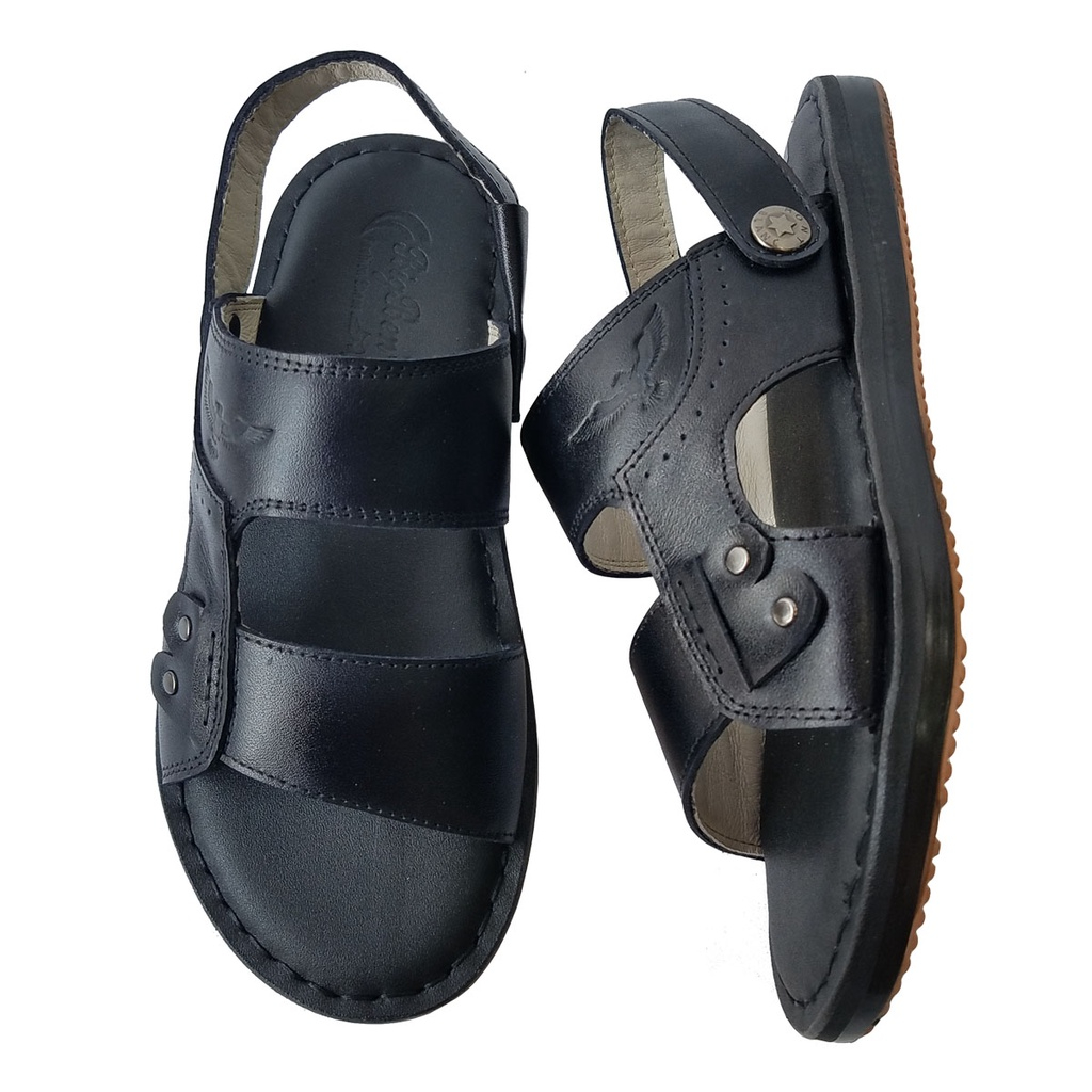 Giày Sandal Nam Da Bò Thật BIGBEN Cao Cấp SD117
