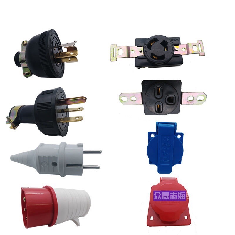 Ổ Cắm Máy Phát Điện 3 Chấu