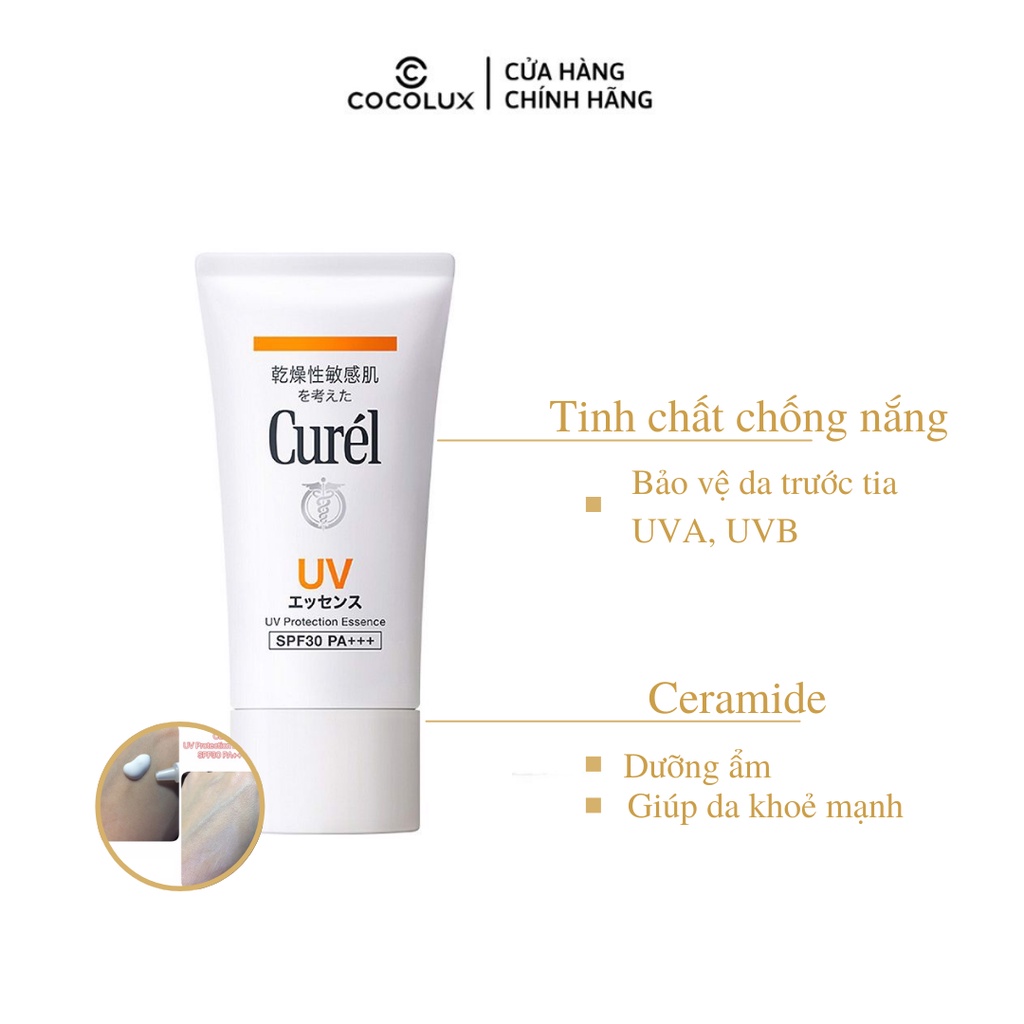 Kem Chống Nắng Curel Cho Da Khô, Nhạy Cảm SPF30 PA++ 30g