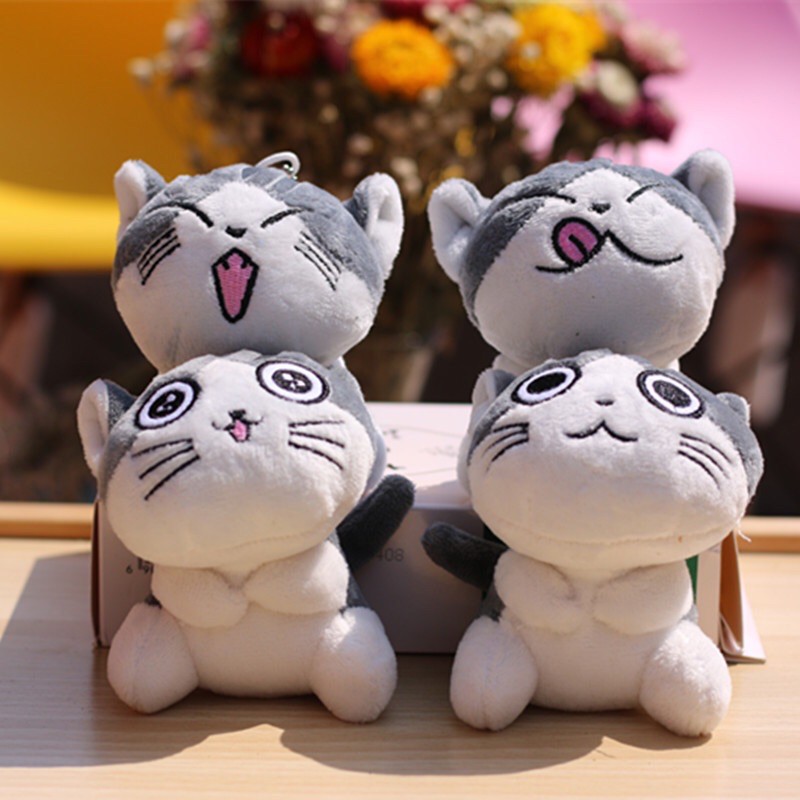 Set 4 mèo biểu cảm cute