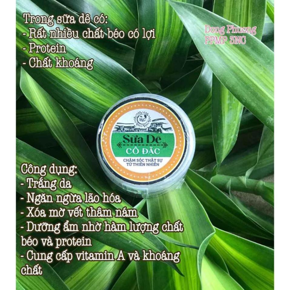 Combo bộ sữa dê dưỡng trắng da