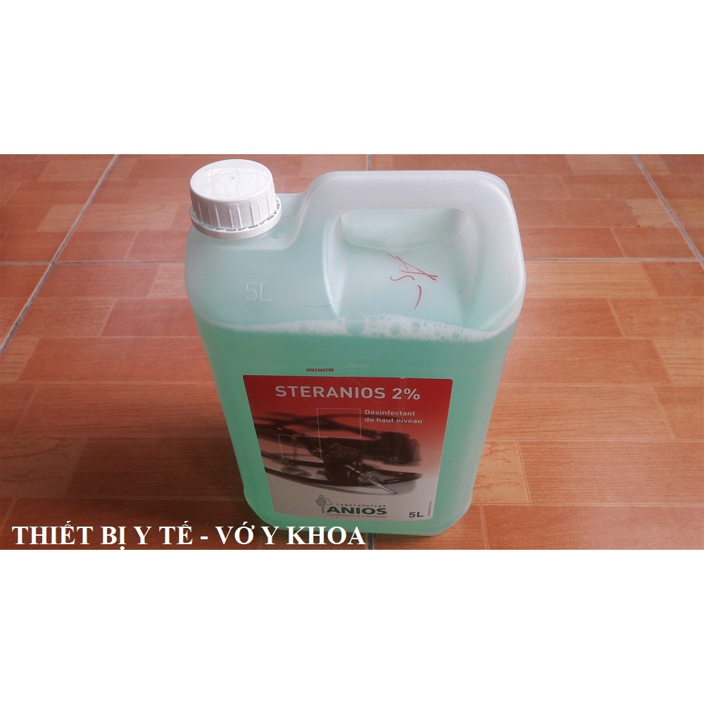 Dung dịch sát khuẩn Steranios 2% can 5 lít