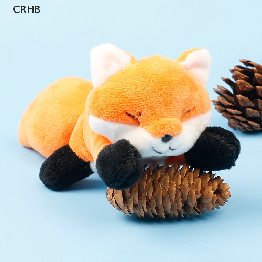 1 Huy Hiệu Cài Áo Hình Chú Cáo Nhồi Bông Đáng Yêu Mới