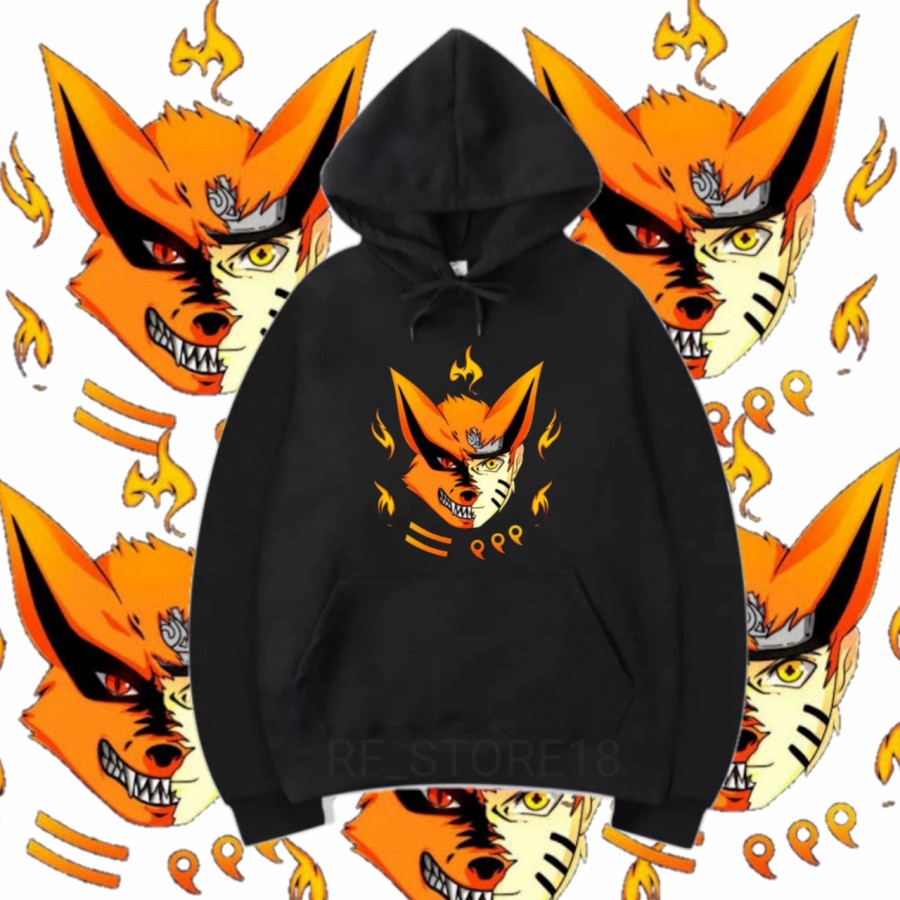 Áo Naruto [Xả kho ]Áo hoodie in hình ANime KURAMA NARUTO dài tay đẹp siêu ngầu chất đẹp loại 1 | SAT