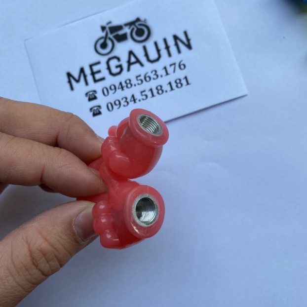 Ốc van xe hình ngón tay (giá 1 cặp)