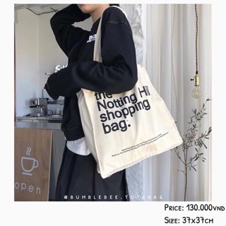 Notting Hill tote bag.