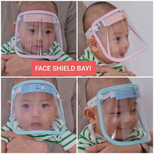 Tấm Chắn Bảo Vệ Mặt Chống Giọt Bắn Dành Cho Bé