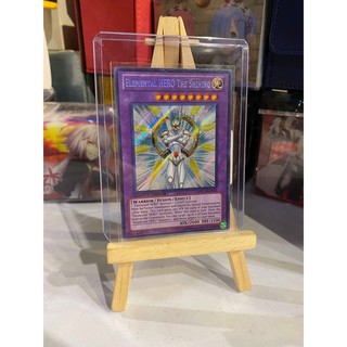Lá bài thẻ bài Yugioh Elemental HERO The Shining – Secret Rare - Tặng bọc bài nhựa bảo quản