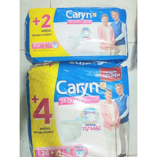 Tã quần người già Caryn(cộng miếng )
