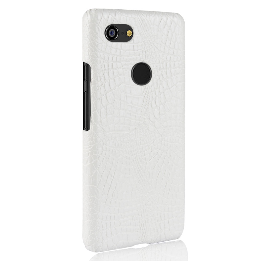Ốp Điện Thoại Nhựa Cứng Giả Da Cá Sấu Phong Cách Retro Cho Google Pixel 5 5a 4 4a 5G 3 3a XL 4XL 3aXL 3XL