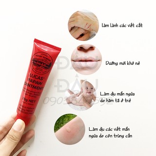 Son dưỡng môi đa năng Lucas' Papaw Úc.