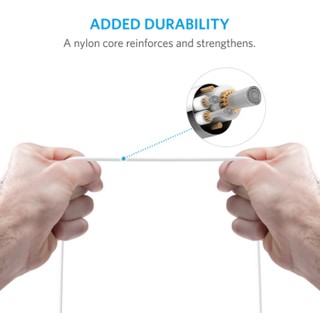 Cáp sạc ANKER MFI Lightning dài 0.9m dành cho iPhone - A7101