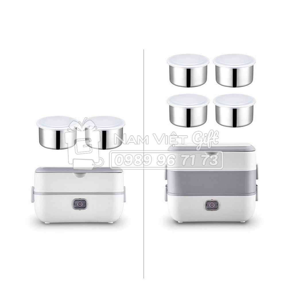 [BH 6 THÁNG] Hộp Cơm Điện Hâm Nóng INOX304