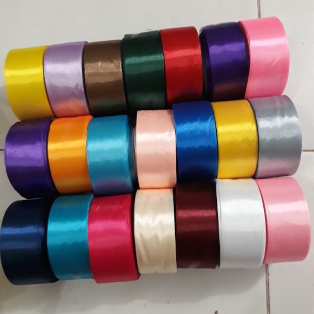 Ruy băng lụa 4cm cuộn dài 22m