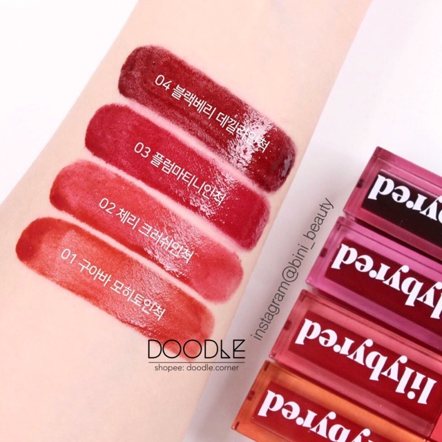 [NEW] Son tint nước siêu lì lilybyred Juicy Liar Water Tint 2020 (Có Sẵn)