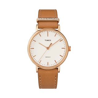 Đồng Hồ Dây Da Nữ Timex TW2R70200