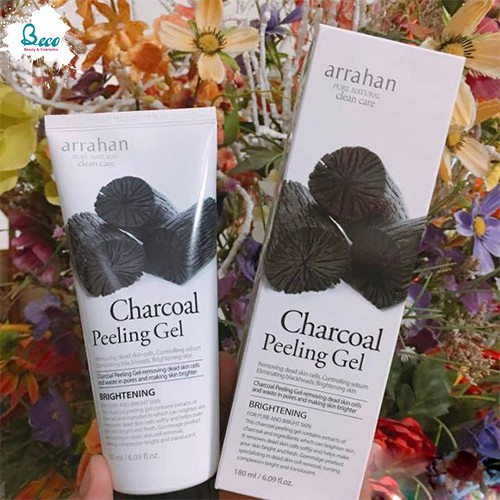 Tẩy Tế Bào Chết Chiết Xuất Từ Than Hoạt Tính ARRAHAN CHARCOAL PEELING GEL  - Hàn Quốc Chính Hãng
