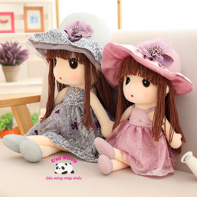 Gấu bông búp bê váy ren dành cho bé gái dễ thương siêu đẹp unishop