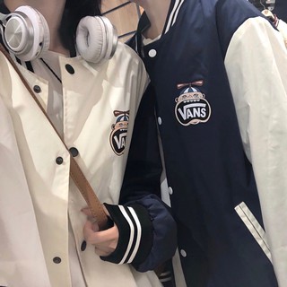 Dụng cụ trang trí chất lượng cao❤Áo khoác bóng chày 20ss thời trang cho cặp đôi
