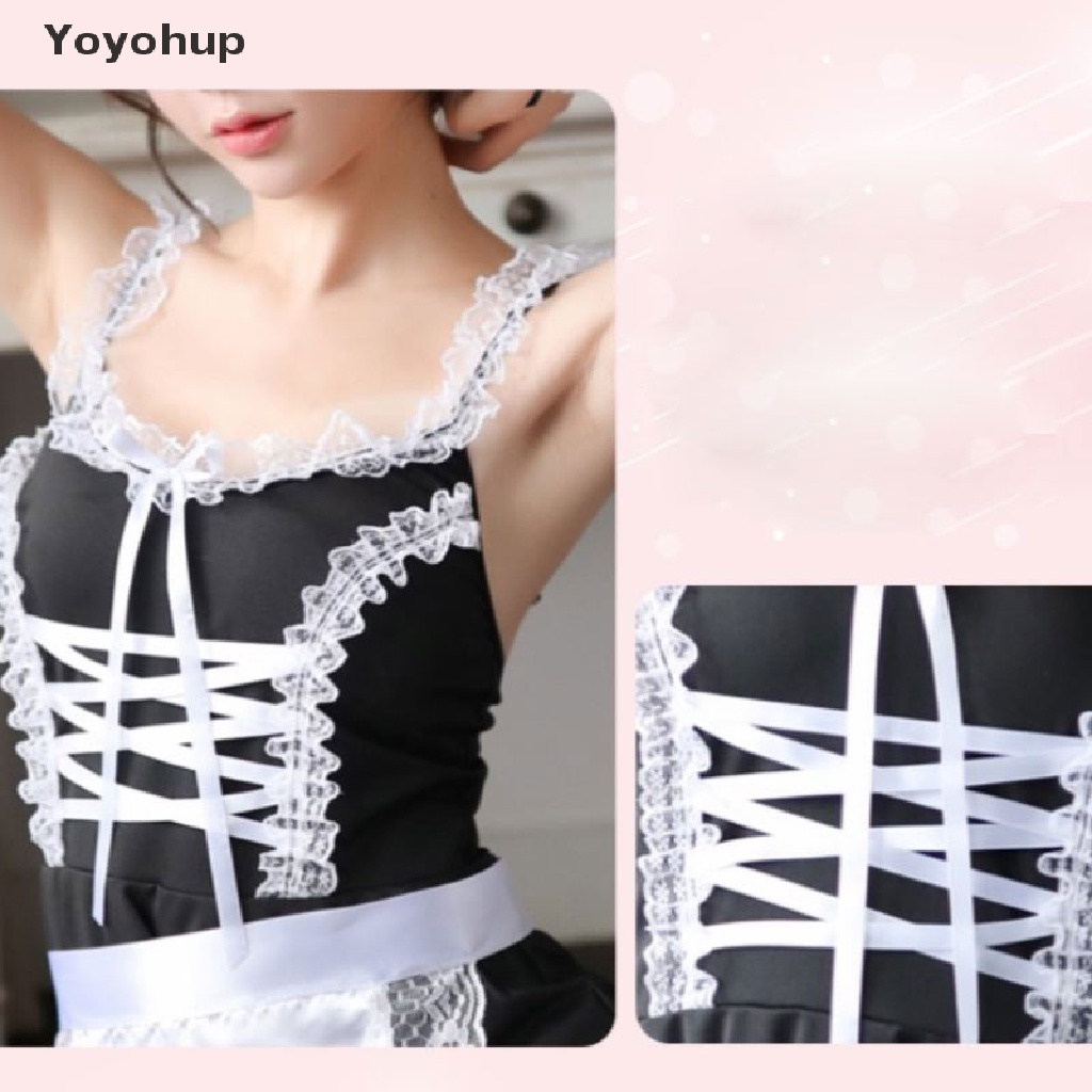 Bộ đồ lót hóa trang nàng hầu phong cách Lolita gợi cảm