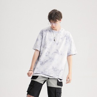 Áo Thun Nam Nữ Loang Tie Dye Vẩy Màu Oversize