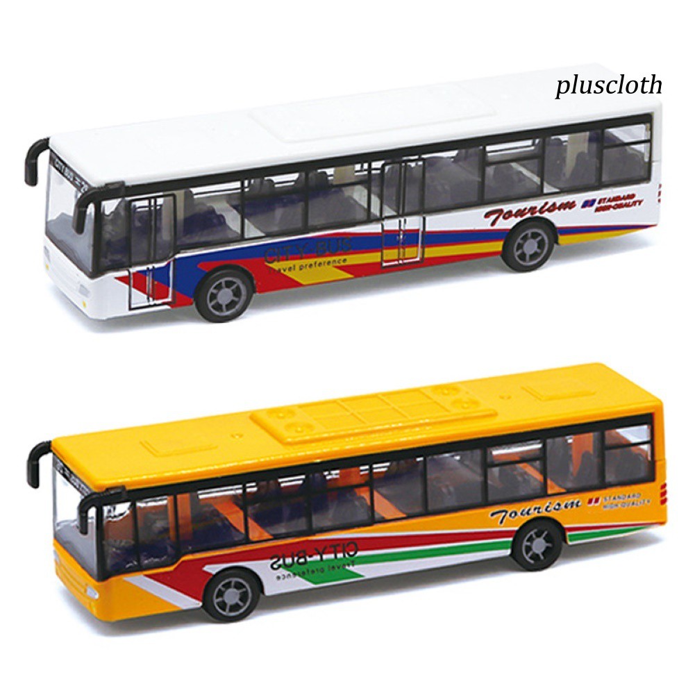 Đồ chơi mô hình xe bus mini bằng hợp kim cao cấp