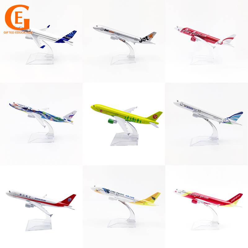 Mô hình máy bay đồ chơi Việt Nam Airbus 320 A320 Die Cast 16CM