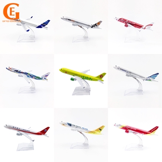 Đồ chơi mô hình máy bay Việt Nam Airbus 320 A320 Die Cast 16CM