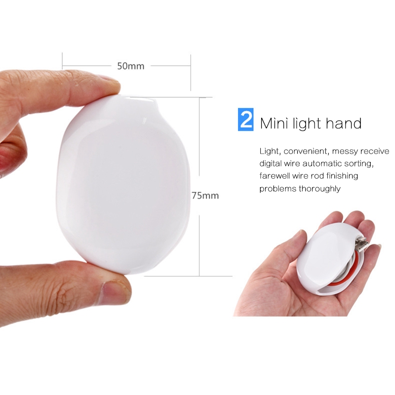 Hộp Cuốn Tai Nghe dây cáp USB tự động