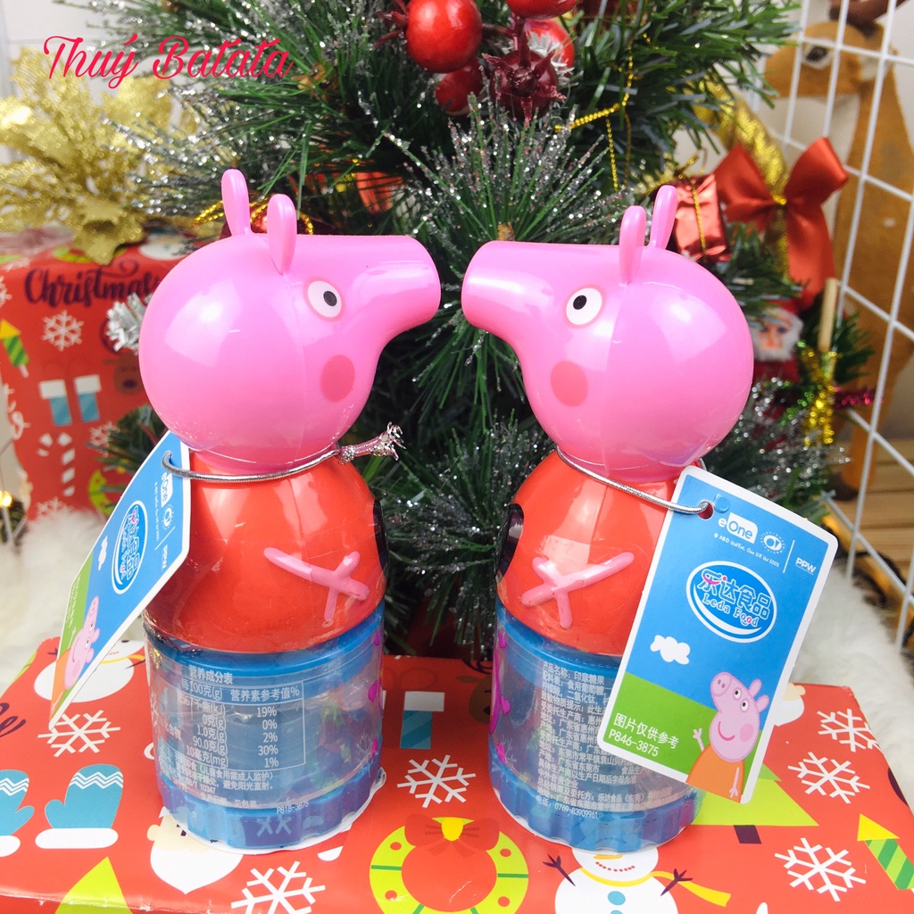 Combo 3 đồ chơi trẻ em,đồ chơi bé trai và bé gái kèm kẹo hình chú heo con Peppa Pig cực yêu cho trẻ từ 3 tuổi