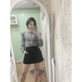 Sơ Mi Bèo Xanh Hoa Nhí