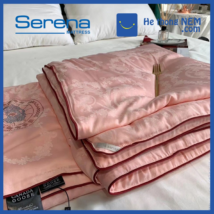 Chăn Mền Tơ Lụa SERENA Set Chăn Hè Bộ Ga Gối Lụa Cao Cấp - Hệ Thống Nệm