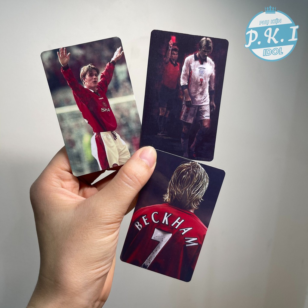 Card Thẻ Cầu Thủ David Beckham - Đẹp Trai Cuốn Hút Nhất Làng Túc Cầu