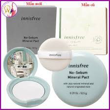 PHẤN PHỦ Nén Innisfree No Sebum Mineral Pact 8,5g