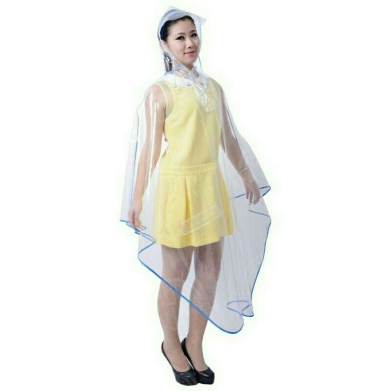 Áo mưa trong suốt chính hãng sơn thủy 1 đầu hoặc 2 đầu