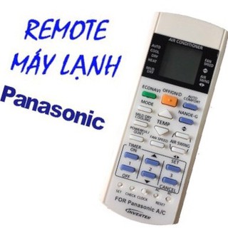 REMOTE ĐIỀU KHIỂN MÁY LẠNH PANASONIC INVERTER - REMOTE ĐIỀU KHIỂN MÁY LẠNH PANASONIC INVERTER NHỎ
