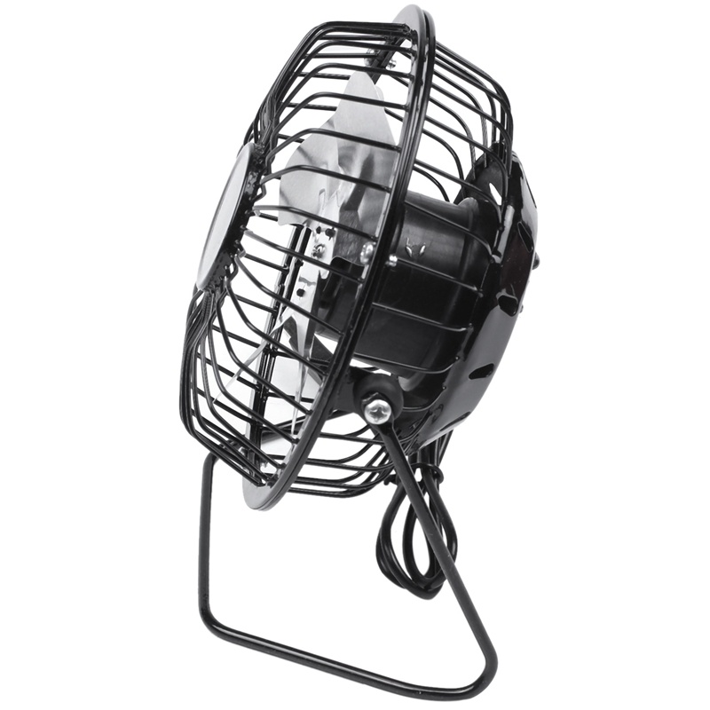 Quạt Thông Gió Làm Mát 4 Inch 2.5W 5V Sử Dụng Năng Lượng Mặt Trời Mới
