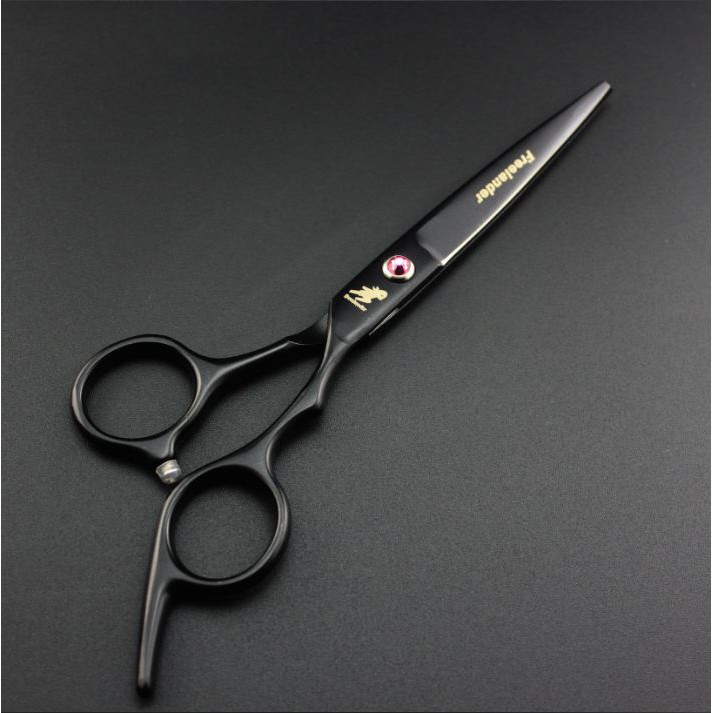 Bộ kéo cắt tóc chuyên nghiệp Nhật Bản Freelander F6  ( Mua một bộ kéo được tặng bao da+lọ dầu+khóa kéo+2lược)