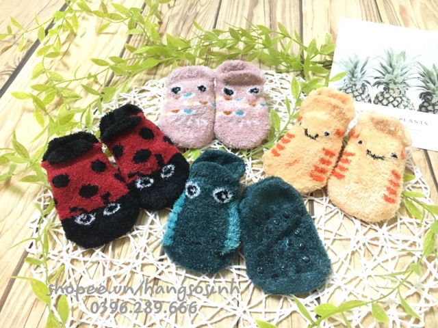 Tất len lông cừu cho bé