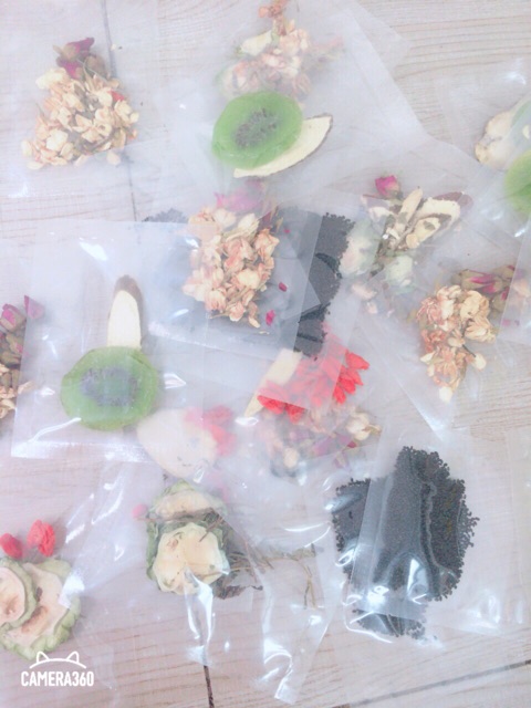 Sét 50 gói Detox, tặng 1 bình Thuy Tinh (My Bottle 500ml) để pha sành điệu, giá ưu đãi