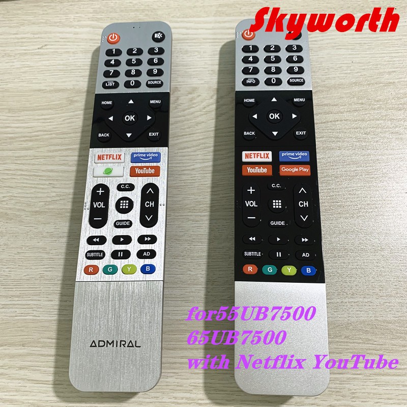 Bộ Điều Khiển Từ Xa TV Thông Minh Skyworth Coocaa 43S3N Với Bộ Điều Khiển Giọng Nói Hỗ Trợ Giọng Nói 55UB7500 65UB7500 /TB5000/UB5100/UB5500/UB5 Series (43UB5500 43Ub5055Ub55Ub55Ub505005500