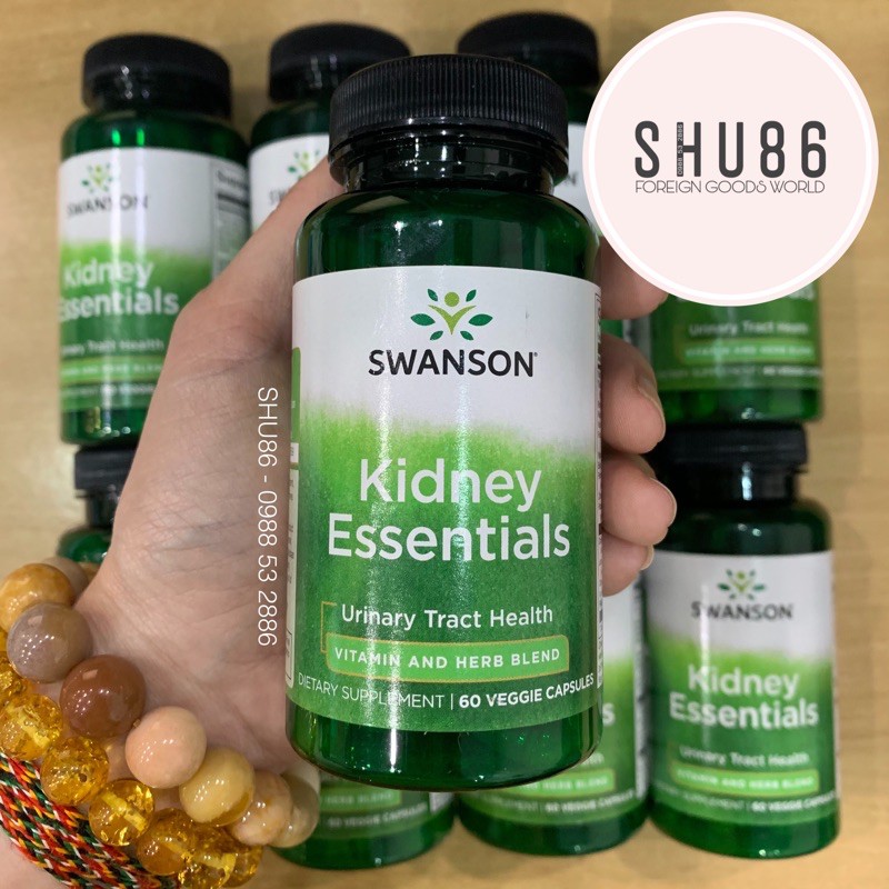 Swanson Kidney Essentials Chai 60 viên