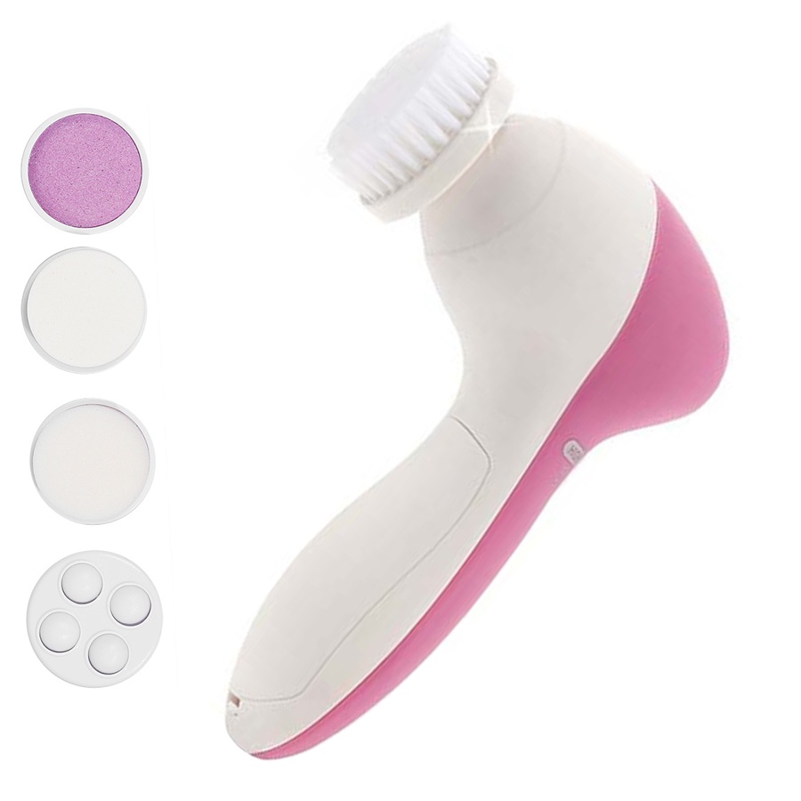 [HCM]Máy rửa mặt dùng cho spa Máy rửa mặt massage 5 trong 1 beauty care massager may massage mat. HOT SALE 50%