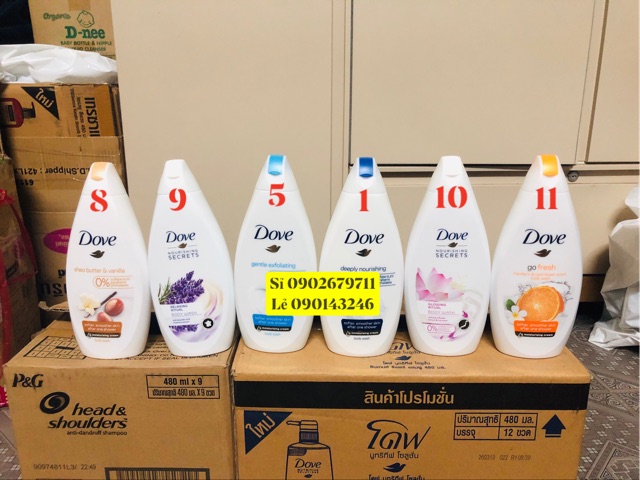 Sữa tắm Dove Đức - 500ML