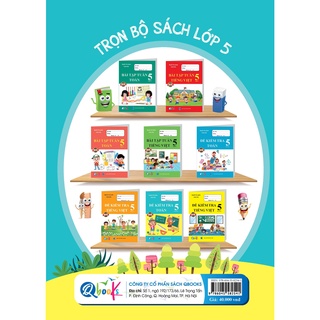 Sách - Đề kiểm tra TOÁN 5 Học Kì 2 (1 cuốn)