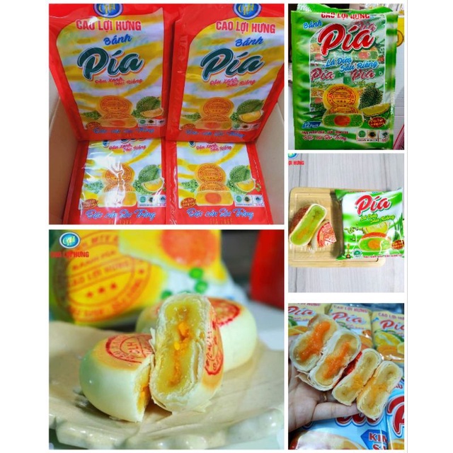 BÁNH PÍA SẦU RIÊNG CAO LỢI HƯNG BỊCH TO 12 cái nặng 1.2kg